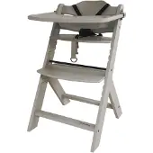 Prénatal Houten Kinderstoel Evan - Meegroeistoel - Vanaf 6 maanden - Taupe bruin