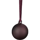 Blomus Kerstballen Juhla Midnight Plum (Set van 4)