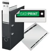 Leitz Map 1010, DIN A4, rugbreedte 80 mm, 20 stuks, lichtblauw