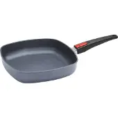 Woll Koekenpan met anti-aanbaklaag DIAMOND LITE 28 x 28 cm, afneembare steel, titanium,