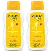 Weleda Baby Calendula Body Lotion 2x200 ml Melk