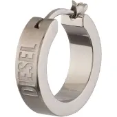 Diesel Oorbel zilver