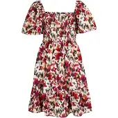 Apricot Jurk gemengde kleuren