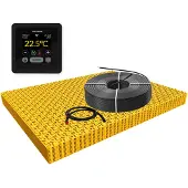 Magnum Decoupling Set 3,5m² / 525 Watt Set met MRC²-thermostaat | Zwart