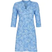 Ringella Gebloemd nachthemd blauw | Maat 46