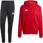 Adidas Entrada 26 Joggingpak Full-Zip Vest Rood Zwart
