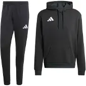 Adidas Entrada 26 Hoodie Joggingpak Zwart Wit