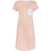 Ringella Roze strepen nachthemd | Maat 36