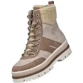 Rieker dames enkellaars gevoerd beige