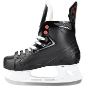 Tempish – Volt-T – IJshockeyschaatsen – Schaatsen Heren – Zwart – Versterkte Enkelcups & High-Grip RVS Hockeyijzer – Maat EU 41