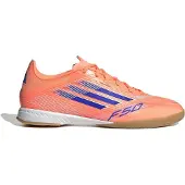 Adidas Voetbalschoen 'F50 League' blauw / zalm roze / lichtoranje / wit