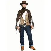 Smiffys Eenzame Cowboy Joe Kostuum