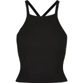 Urban Classics Gebreide top zwart