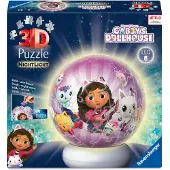 Ravensburger 3D Puzzle NightLight Gabby's Dollhouse 72 stukjes met licht |