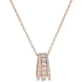 Bronzallure Altissima halsketting Brons 45