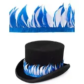 Partyxplosion Verenband blauw/wit 3m