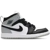 Jordan Aj1 Mid Peuterschoenen - Wit - Maat 35 - Leer
