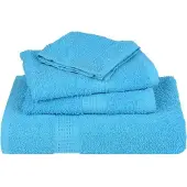 vidaXL Handdoeken FROGN 2 st 50x100 cm 360 g/m² turquoise