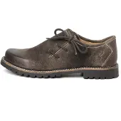 Spieth & Wensky Klederdracht schoenen 'Gerd' donkerbruin
