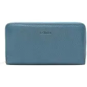 L.credi portemonnee Raphi Zip Around Wallet Petrol
