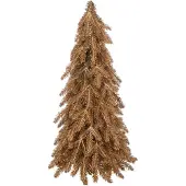 J-Line kerstboom - kunststof - goud - small