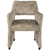 Hoyz Collection armstoel forma elite wieltjes verpakt per 2 alura zand