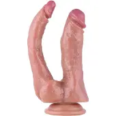 Hismith Premium Dubbele XL Dildo 27 cm KlicLok en Zuignap