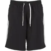 Urban Classics Zwemshorts zwart / wit