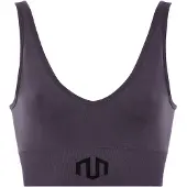 MOROTAI Sport bh 'Naikan' donkerlila / zwart
