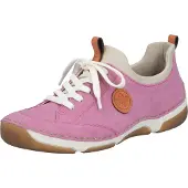 Rieker Sneakers laag lichtroze / wit