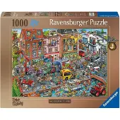 Ravensburger Ray's Comic Series - Time Travel 3 - Modern Time - 1000 stukjes Legpuzzel