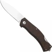 Casström Lars Fält EDC 17040, Satin 14C28N, Coffee Brown Richlite zakmes