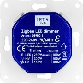 Led's Light Zigbee Smart Universele LED-dimmer 300VA bedienbaar met telefoon