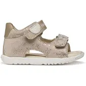 Geox Peuterey baby Meisjes Macchia sandalen Beige/Platinum