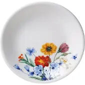 Heinen Delfts Blauw Gebaksbord Wildbloemen D 12 H 2 Cm