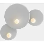 LedsC4 Trip Triple Wandlamp Small|Big|Small | Grey