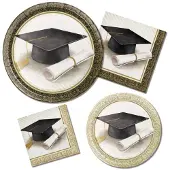 Creative Converting Bordjes Classic Graduation (Ø18cm, 8st)
