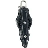 WICHARD Fiddle Swivel Shackle Becket Pulley 10 Mm Zilver 45 mm