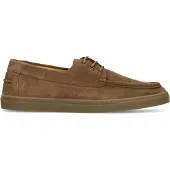 Manfield Beige suède bootschoenen | Maat 46