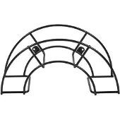 Sauvic 36.5x19.5x13.5 Cm Slanghouder Zilver S
