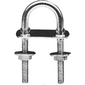 PLASTIMO Ronde Boog Oog Zilver 10 x 45 mm