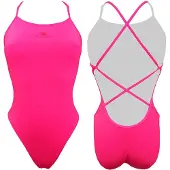 Turbo Patron Sirene Swimsuit Roze 3XL Vrouw