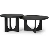 Starfurn Salontafel Guus Zwart Ø60cm
