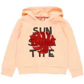 Boboli Fleece Hoodie Oranje 16 Years Meisjes