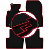 Carlux -RED automatten voor: Mazda 2 III hatchback (2015-)