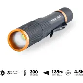 Uniross Batteries GX200 Rech Torch 300lm