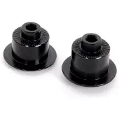 Progress Endurance Straight Pull Adapters 2 Units Zwart 9 x 135 mm