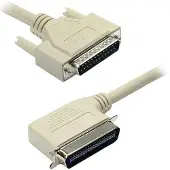 GOOD CONNECTIONS Parallelle printerkabel 25-pins SUB-D - haakse 36-pins Centronics / gegoten connectoren - 5 meter