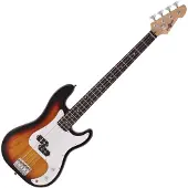 Gear4Music LA Bass Guitar by Sunburst