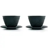 Ibili Set Van 2 Klassieke Kopjes En 2 Schoteltjes